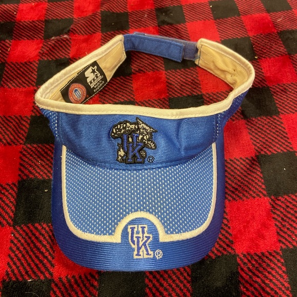 STARTER Accessories Vintage Y2k Kentucky Wildcats Starter Visor Hat